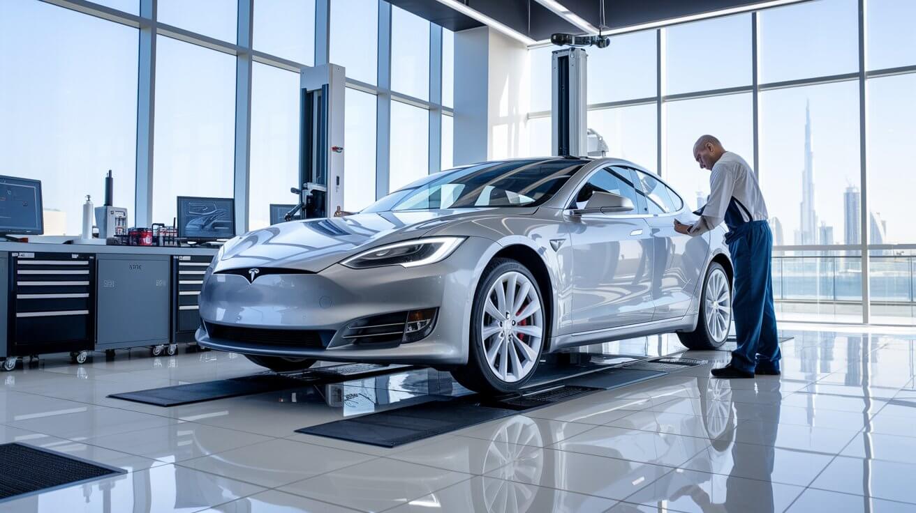 Tesla Body Repair Shop